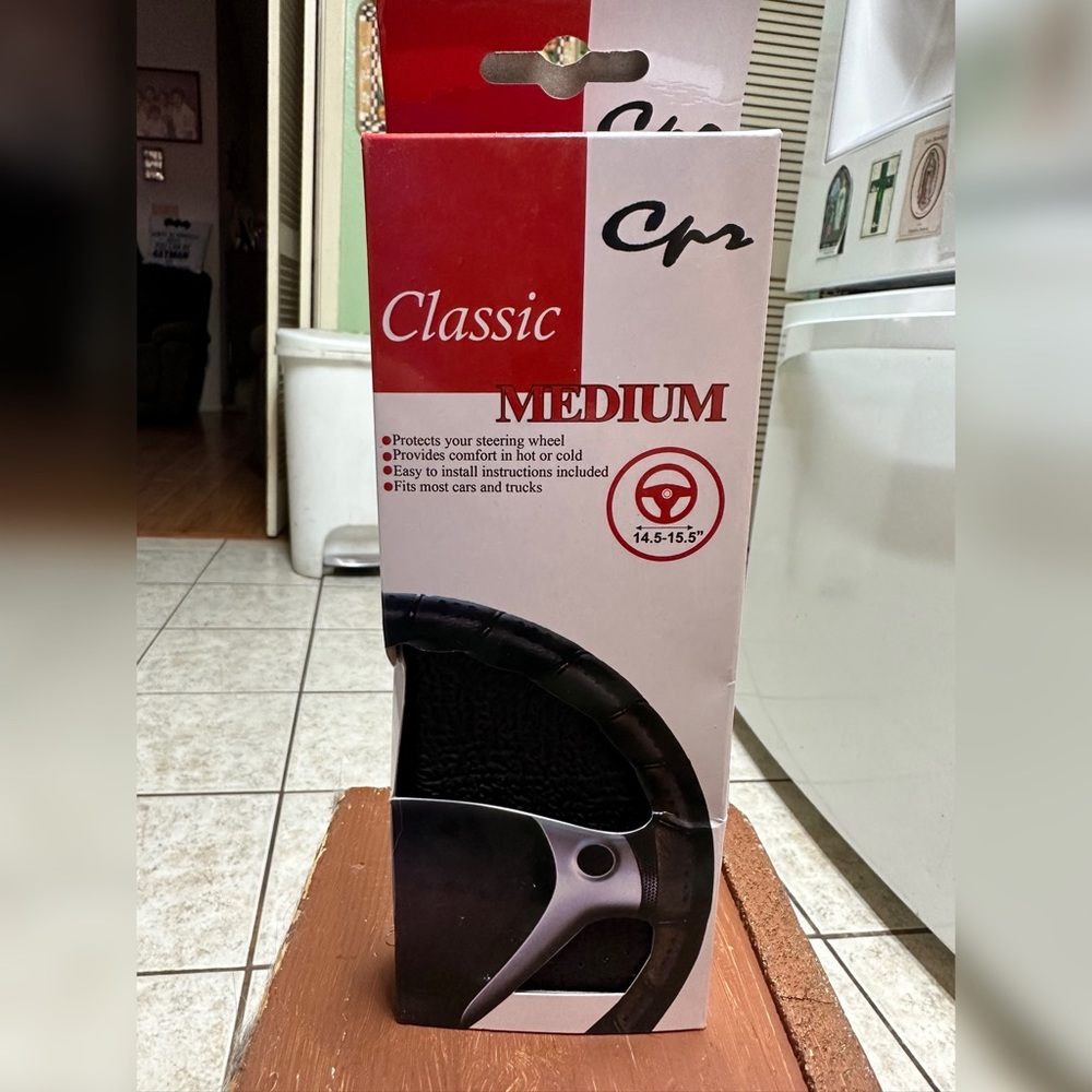 C.P.R. DIY Classic Grip Old School Wrap Steering Wheel Cover
